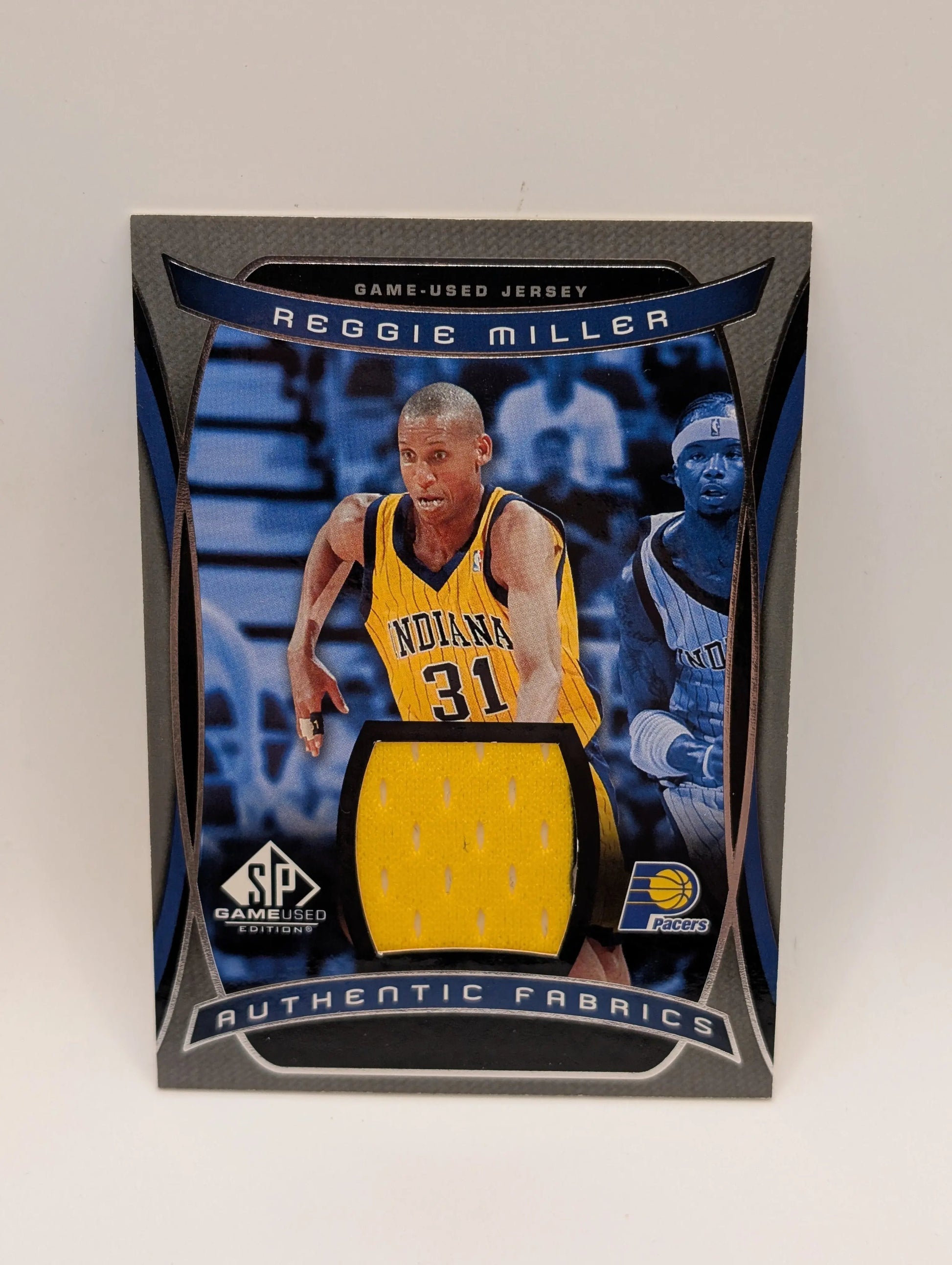 2004-05 SP Game Used Edition Basketball Authentic Fabrics Reggie Miller #AF-RM FRENLY BRICKS - Open 7 Days