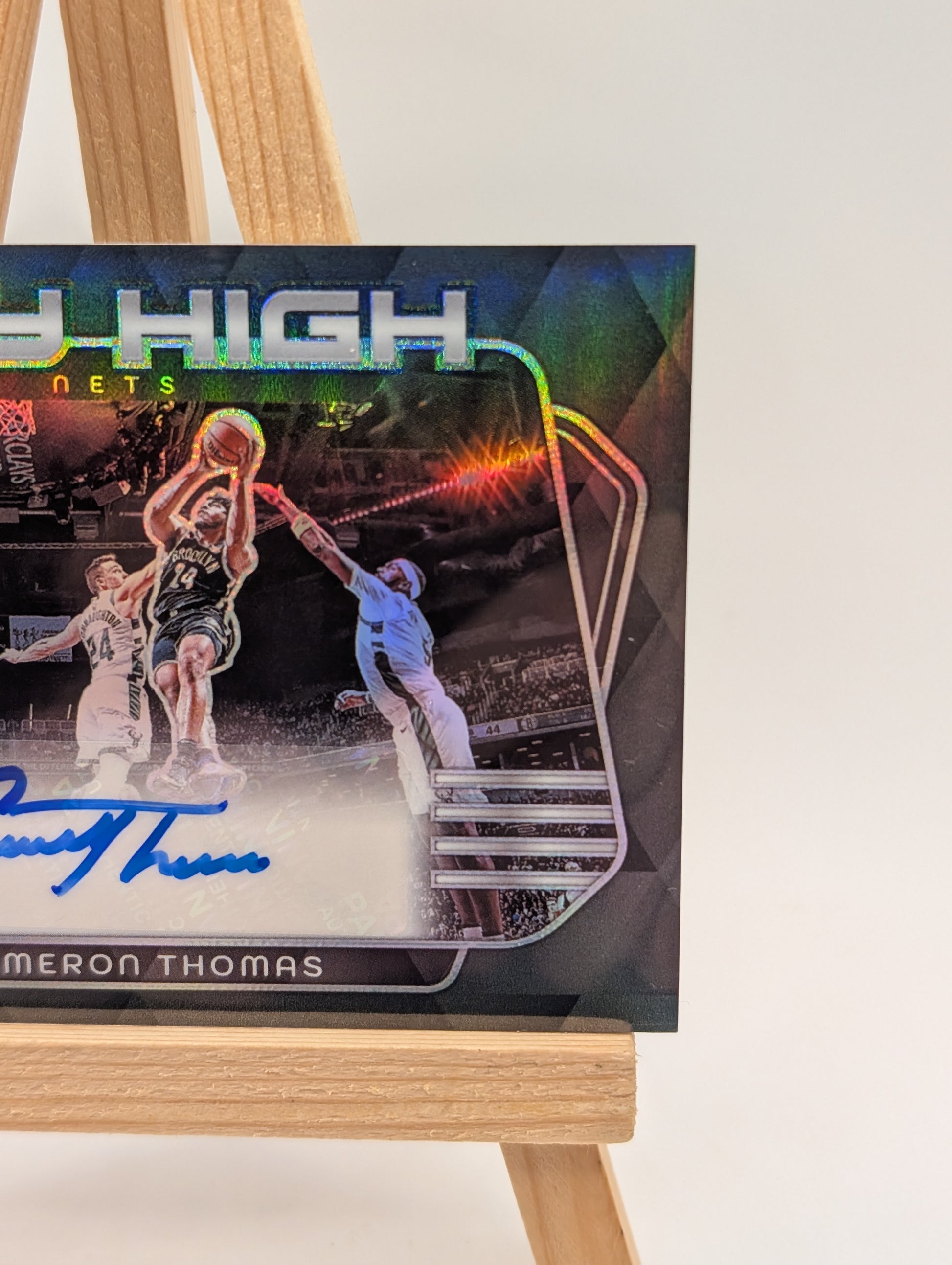 2023-24 Panini Spectra - Sky High Signatures Cameron Thomas #SKY-CAM /99 Auto.