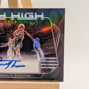 2023-24 Panini Spectra - Sky High Signatures Cameron Thomas #SKY-CAM /99 Auto.