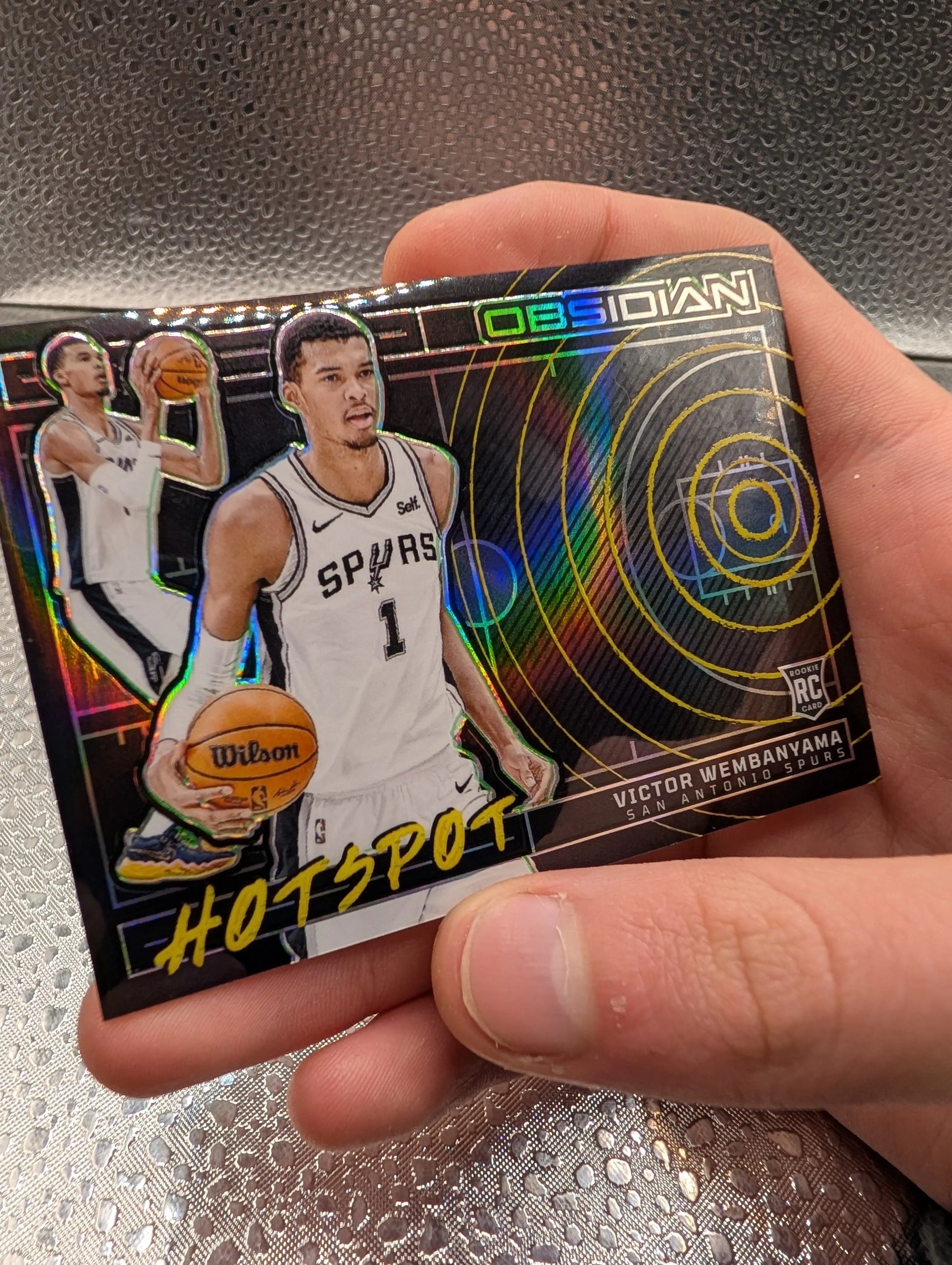 Victor Wembanyama Obsidian Hotspot RC 21/25 FRENLY BRICKS - Open 7 Days