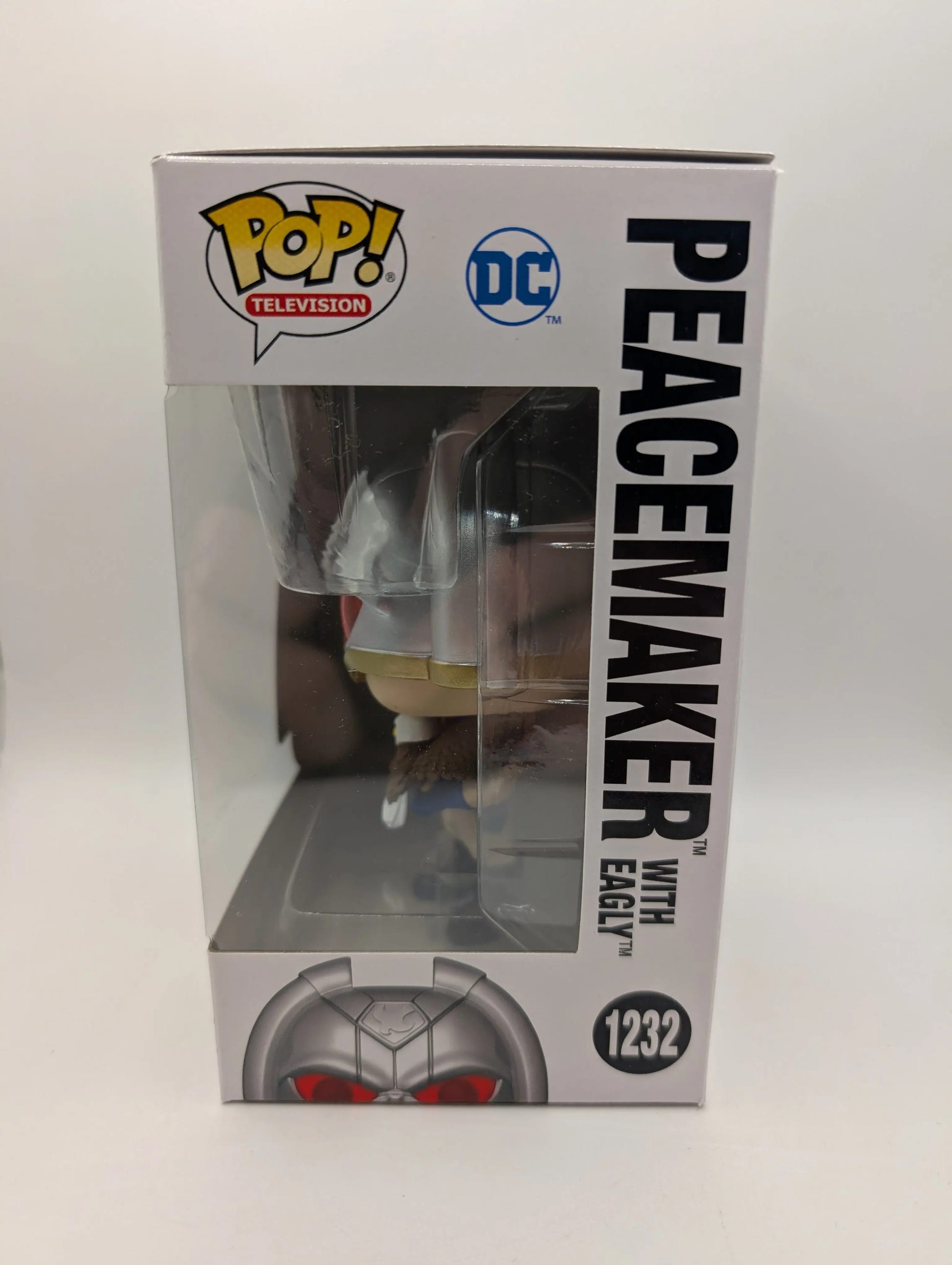 Peacemaker: The Series Peacemaker with Eagly Pop! Vinyl Figure #1232 OE FRENLY BRICKS - Open 7 Days image 4