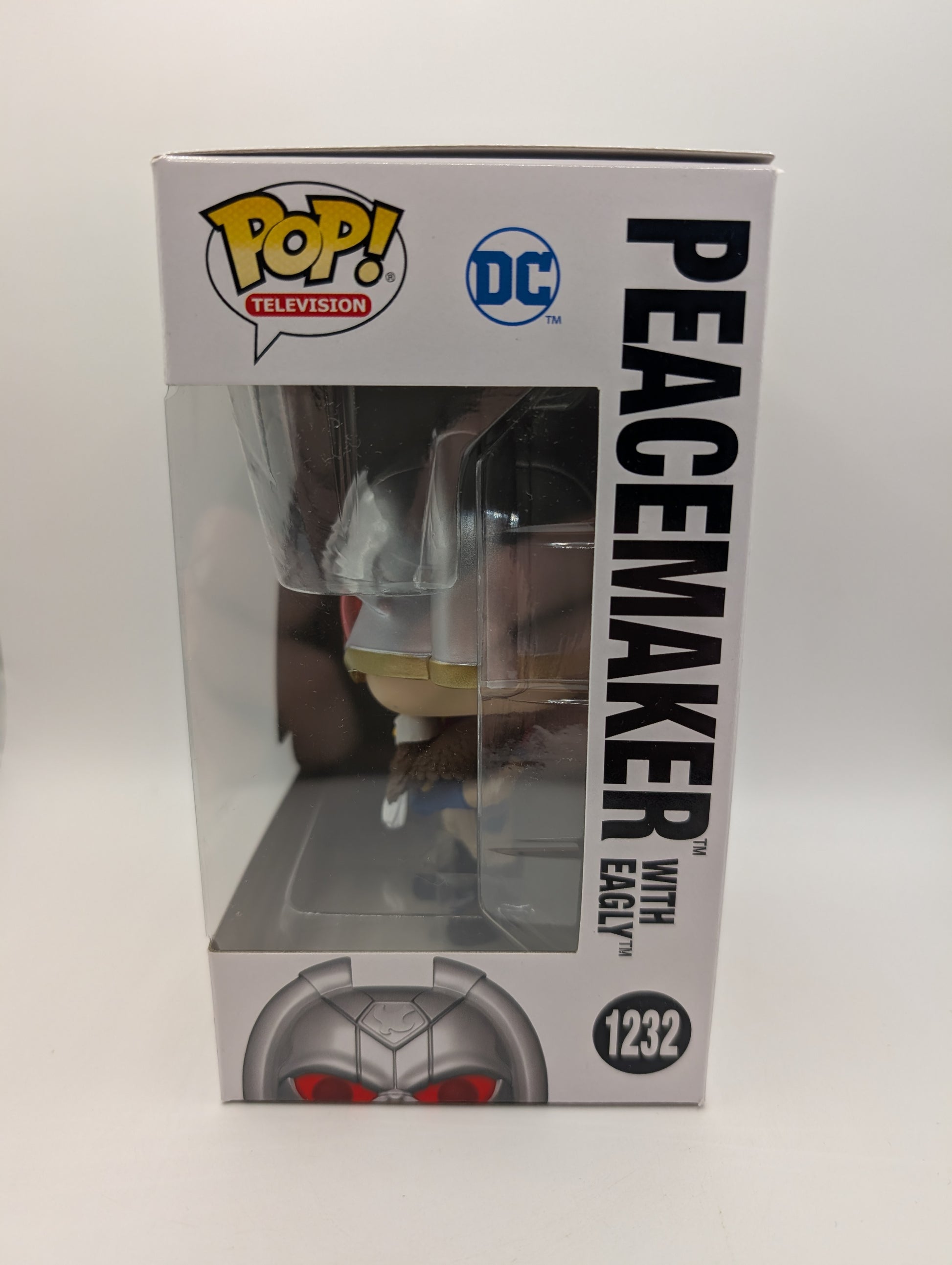 Peacemaker: The Series Peacemaker with Eagly Pop! Vinyl Figure #1232 OE