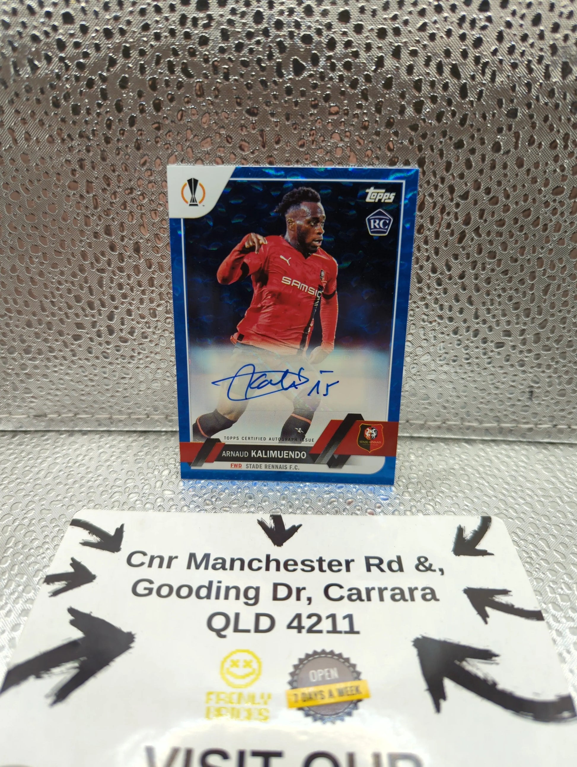 2023 Topps Soccer - Arnaud Kalimuendo AUTO ROOKIE /99 FRENLY BRICKS - Open 7 Days