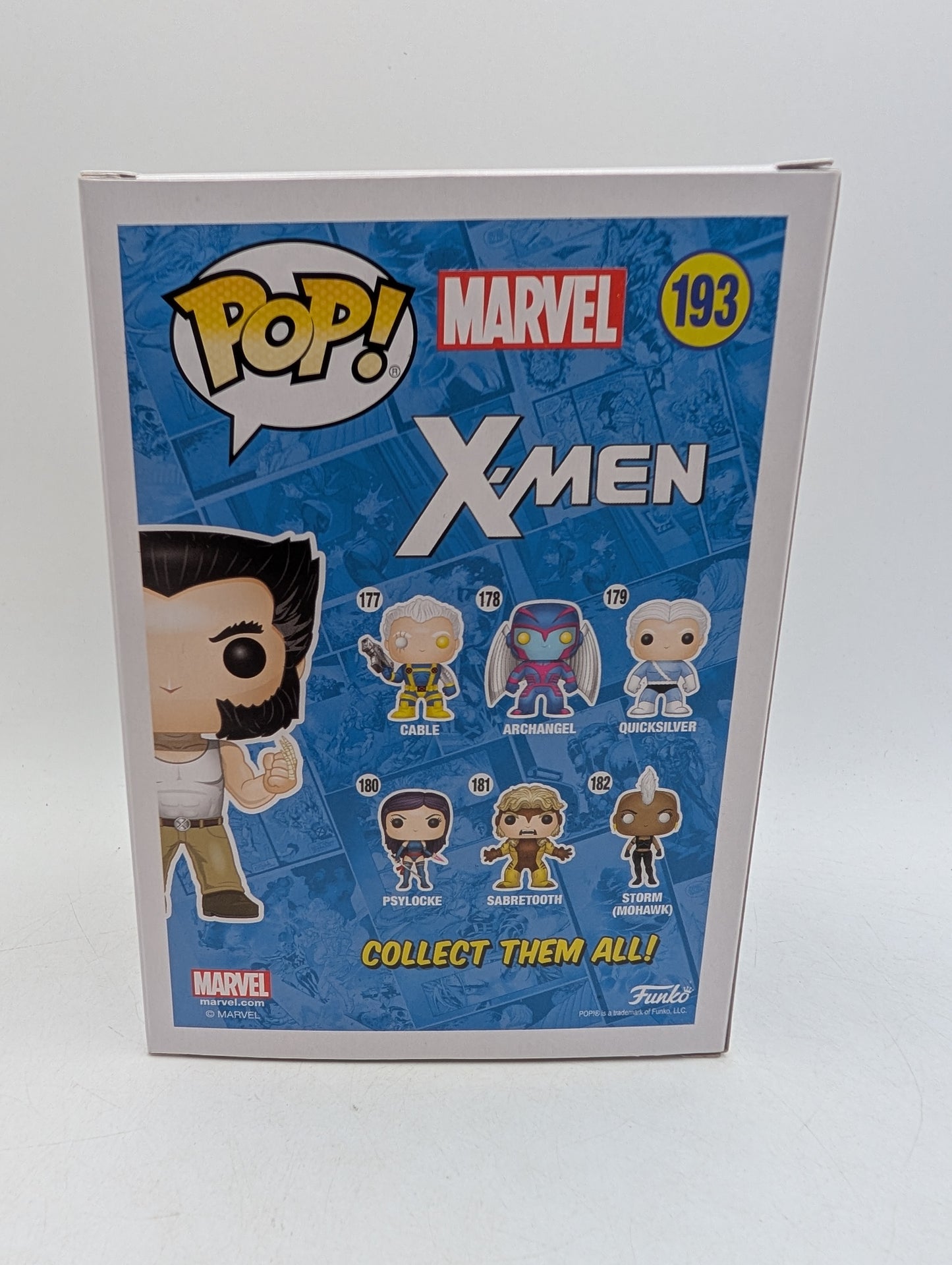 Funko POP! Marvel X-Men Logan #193 Vinyl Figure