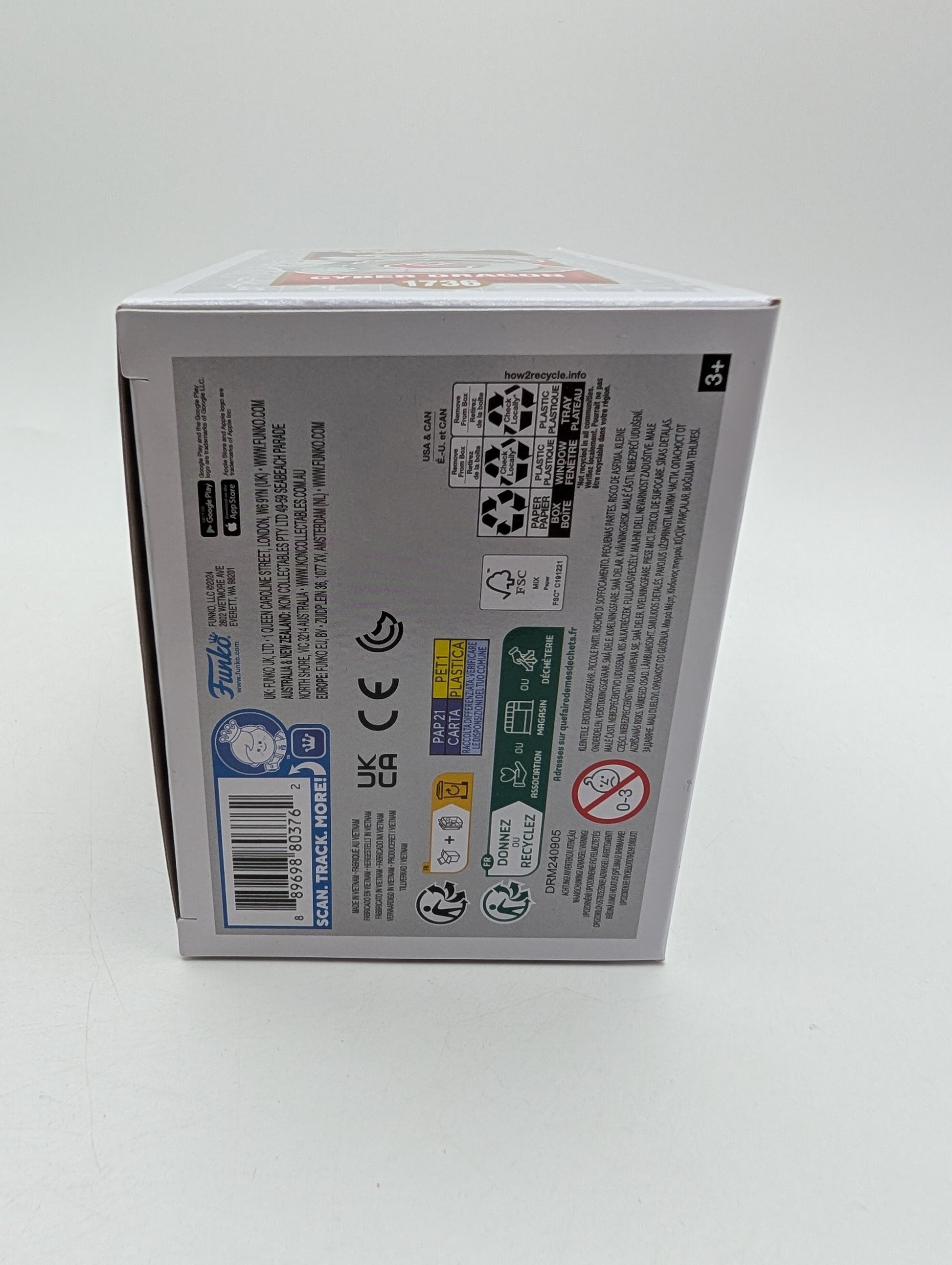 Funko Yu-Gi-Oh! Cyber Dragon Pop! #1736 Vinyl Figure FRENLY BRICKS - Open 7 Days