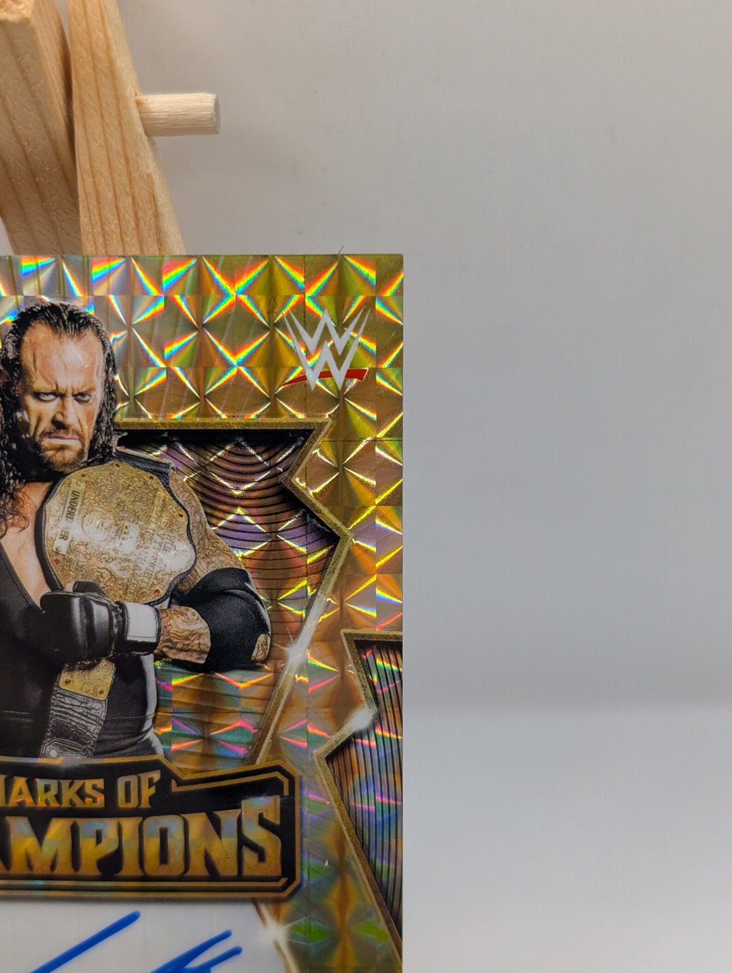 2026 Topps Chrome WWE UNDERTAKER Marks Of Champions Auto Autograph /50 FRENLY BRICKS - Open 7 Days