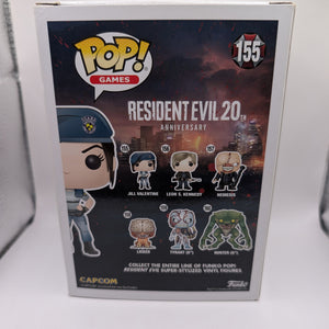 Funko Pop! Games Vinyl - Resident Evil - Jill Valentine #155 Vaulted Rare Figure FRENLY BRICKS - Open 7 Days