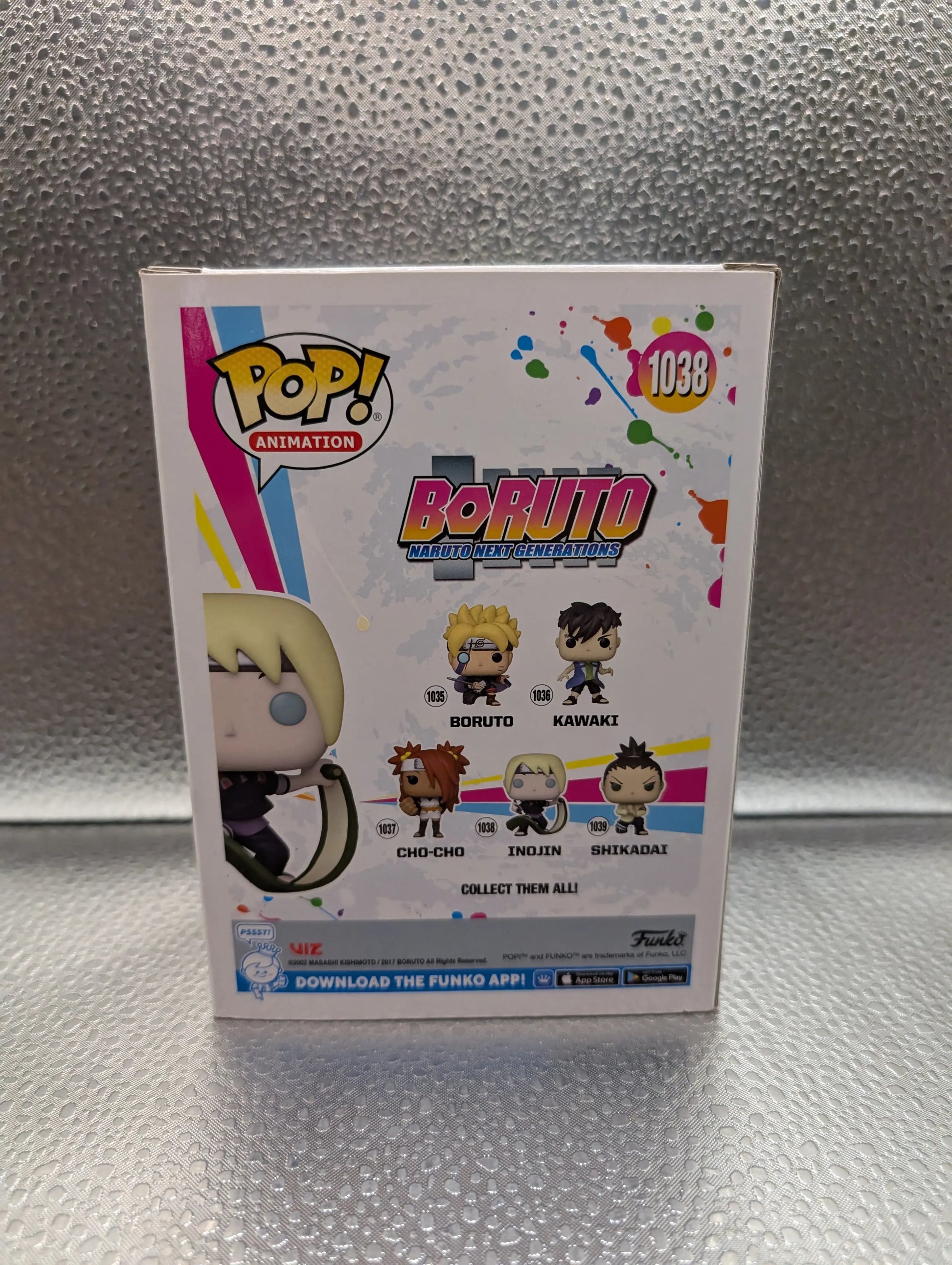 Boruto: Naruto Next Generations - Inojin Yamanaka Pop! Vinyl Figure #1038 FRENLY BRICKS - Open 7 Days
