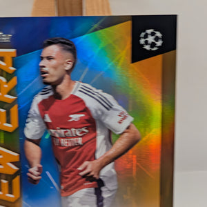 Gabriel Martinelli Arsenal FC /25 Orange 2024/25 Topps UCC Flagship #NE-3 FRENLY BRICKS - Open 7 Days