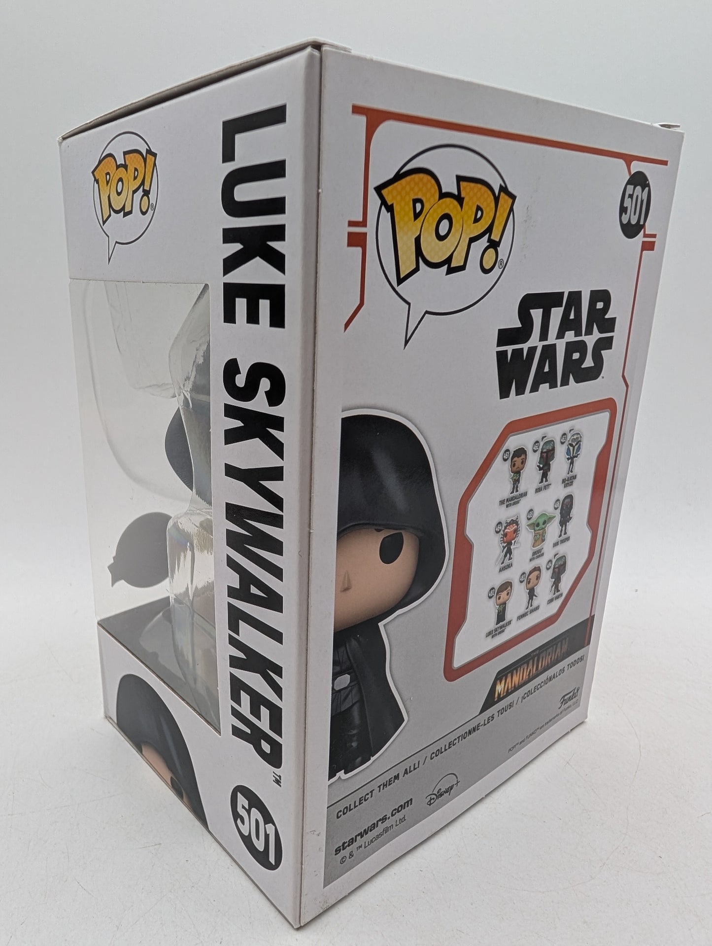 Funko Pop! Star Wars Luke Skywalker #501 Glow In The Dark GITD Special Edition