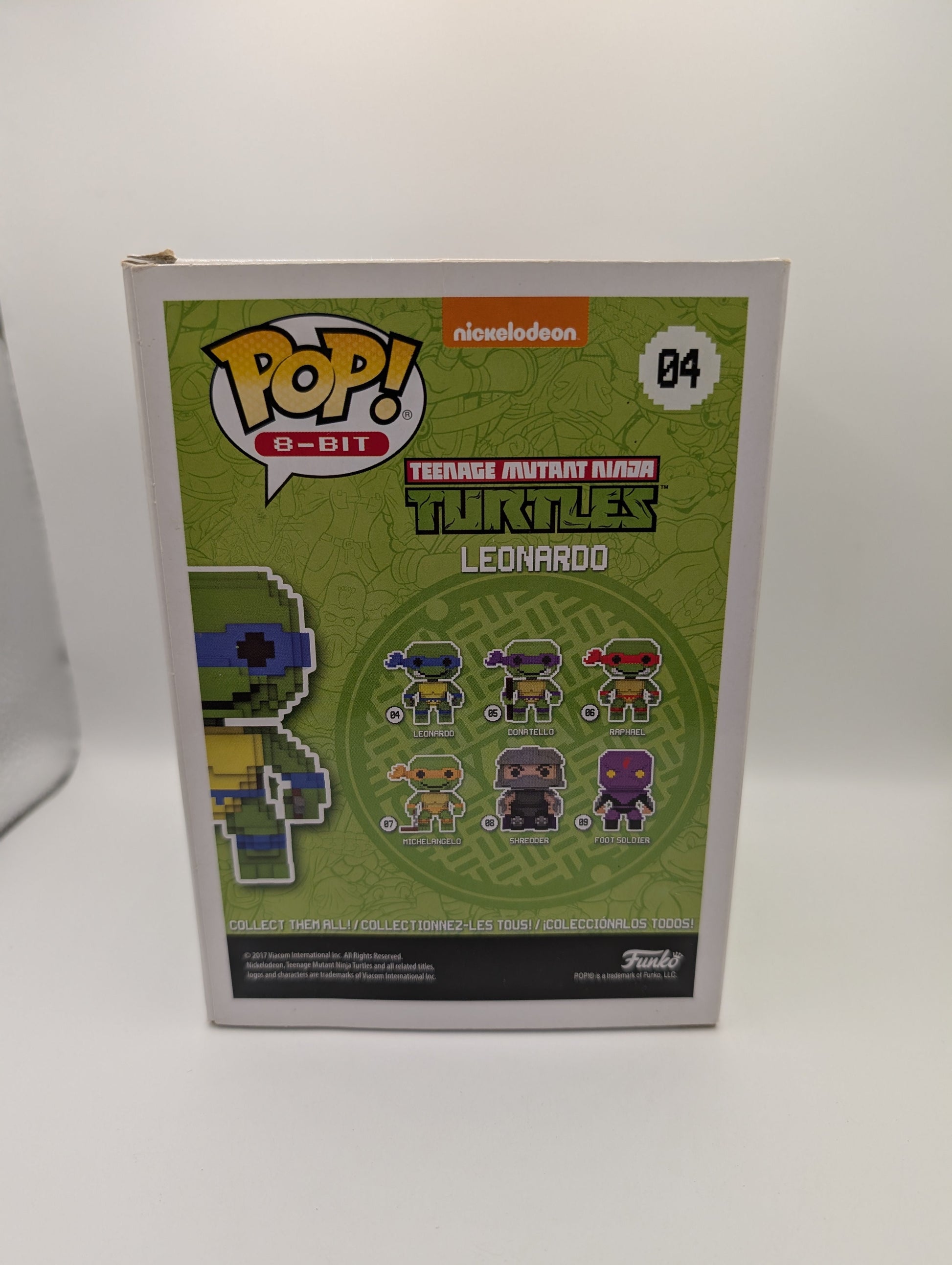 FUNKO POP 8-BIT TEENAGE MUTANT NINJA TURTLES #04 LEONARDO VINYL FIGURE FRENLY BRICKS - Open 7 Days