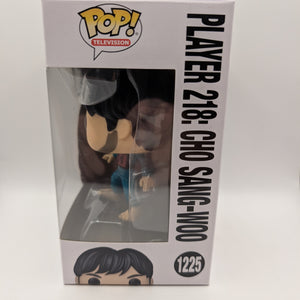 Pop Funko Player 218 Cho Sang-Woo #1225 Squid Games Netflix Figure