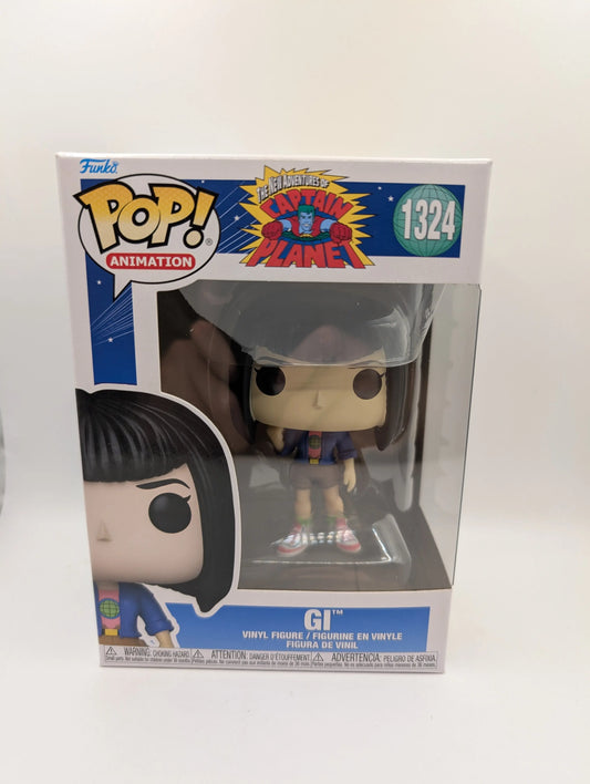 Animation Funko Pop - Gi - Captain Planet - No. 1324 FRENLY BRICKS - Open 7 Days