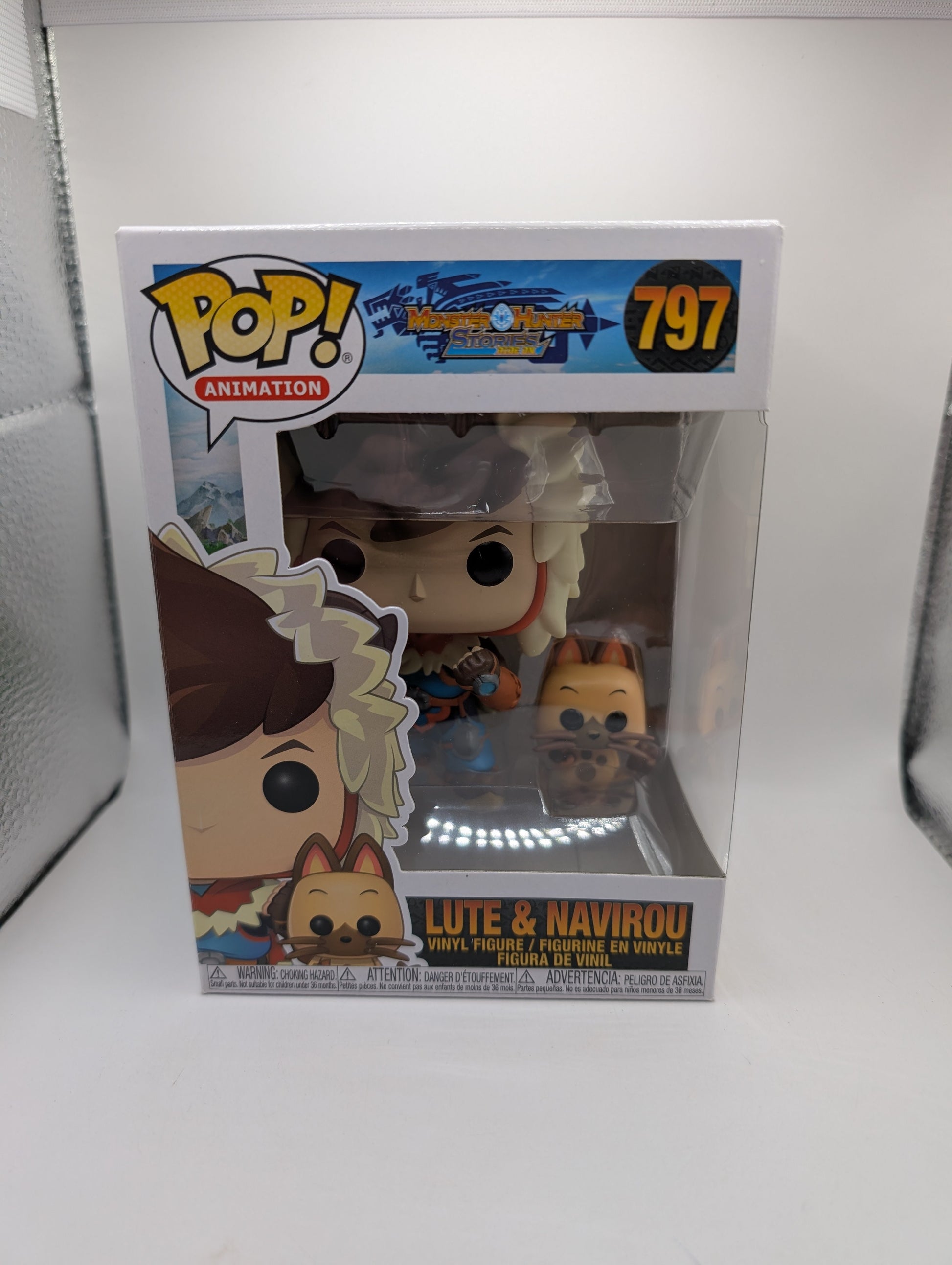 Funko Pop - Lute and Navirou 797 - Monster Hunter Stories - Pop Animation FRENLY BRICKS - Open 7 Days