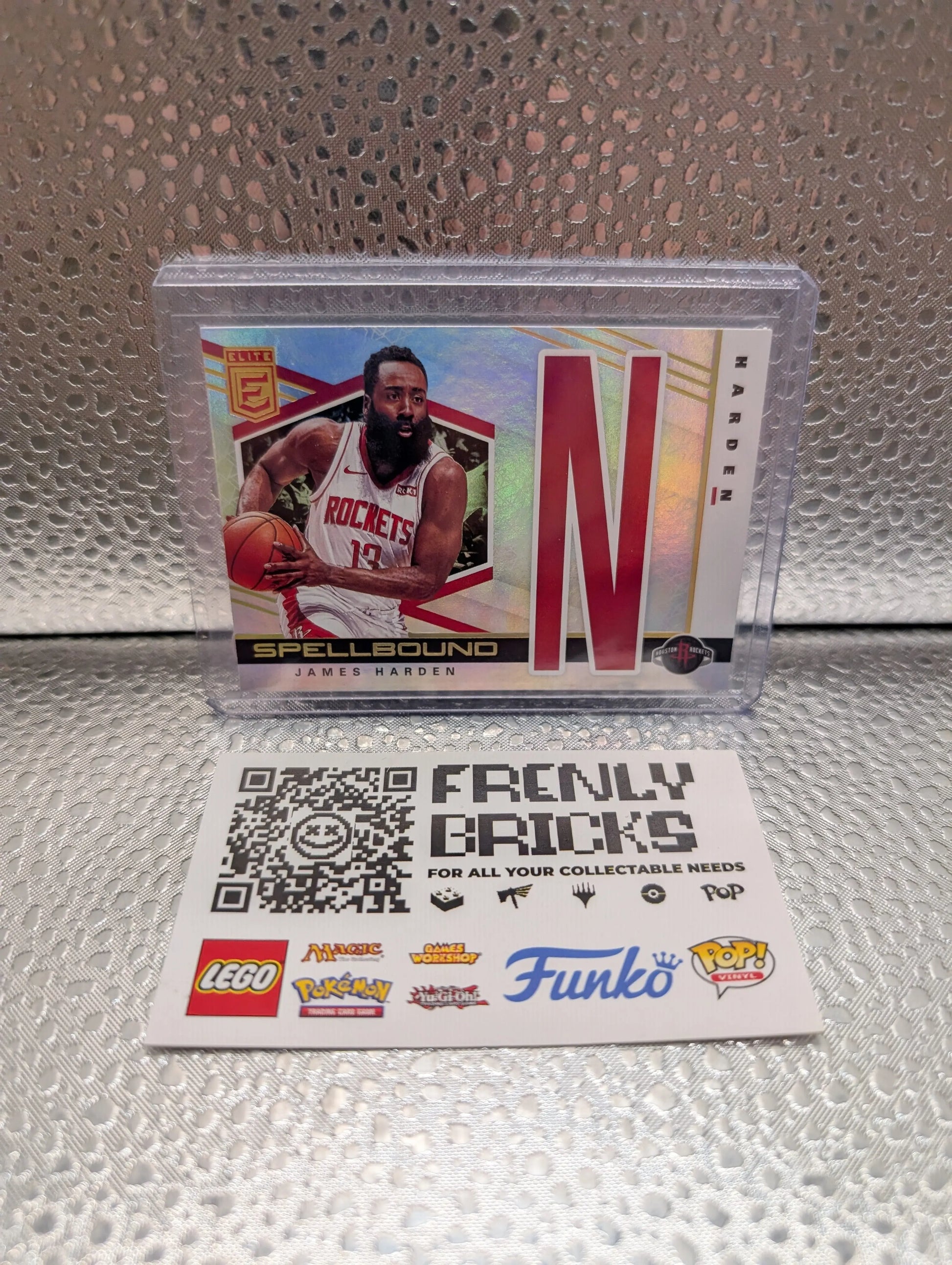 2019-20 Donruss Elite #38 James Harden Spellbound N Silver FRENLY BRICKS - Open 7 Days
