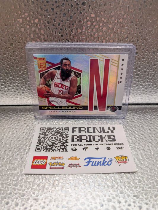 2019-20 Donruss Elite #38 James Harden Spellbound N Silver FRENLY BRICKS - Open 7 Days