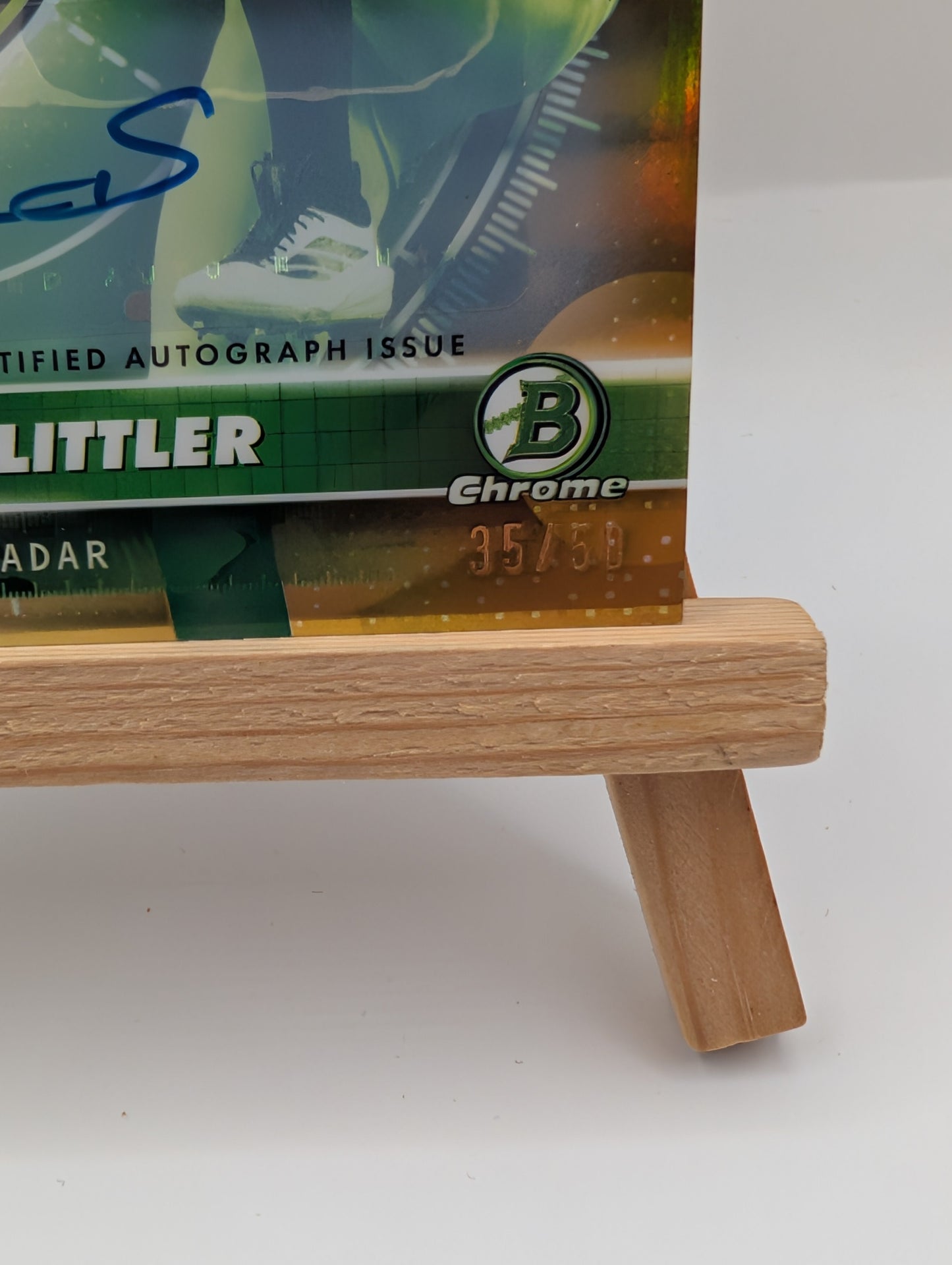 2026 Bowman Chrome Cam Schlitter RC Under the Radar Gold Auto /50 #UR-2 FRENLY BRICKS - Open 7 Days