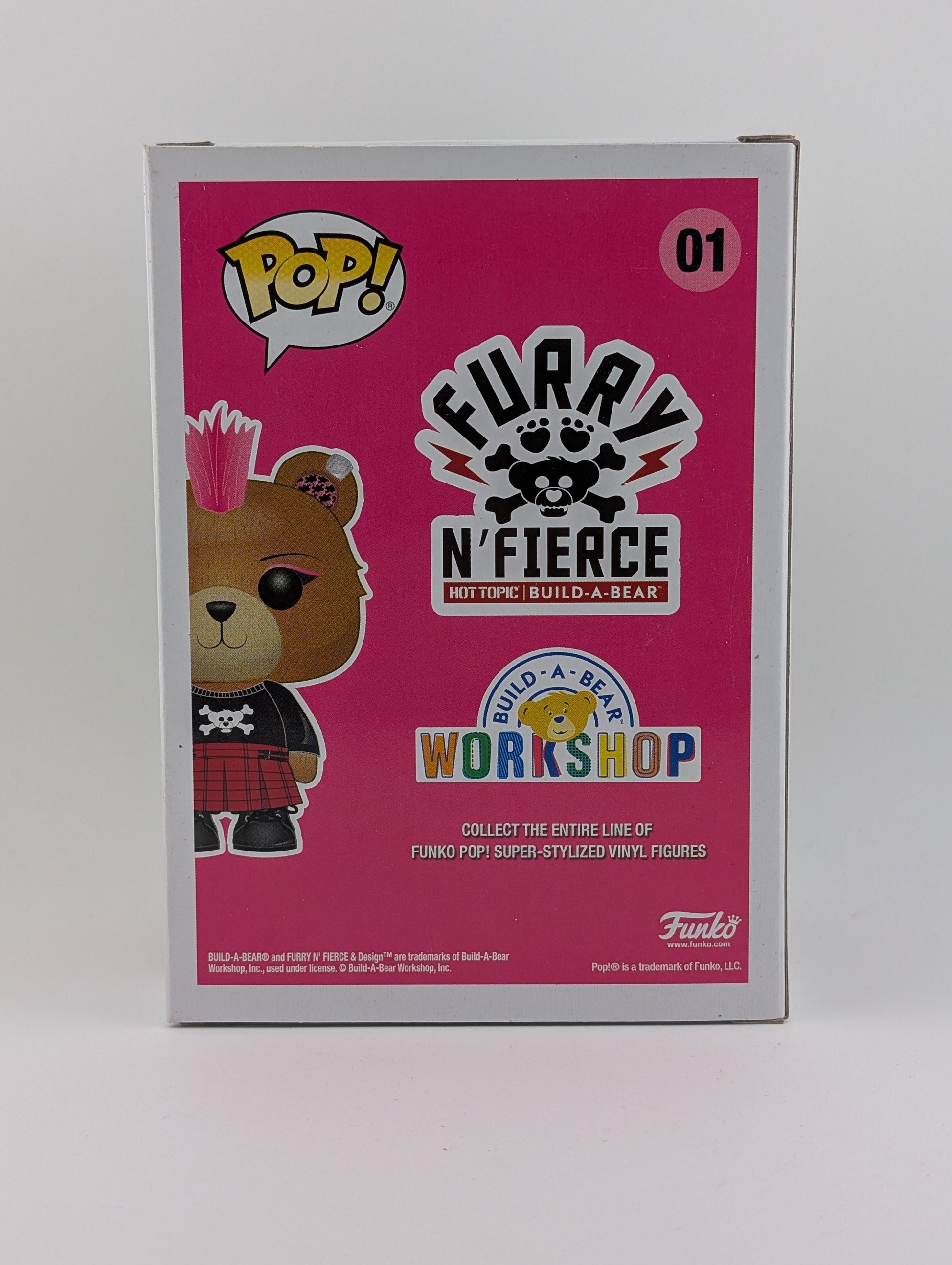 Funko POP! Furry 'n' Fierce Build a Bear Workshop #01 Furry 'n' Fierce Vinyl Collectable Rare FRENLY BRICKS - Open 7 Days