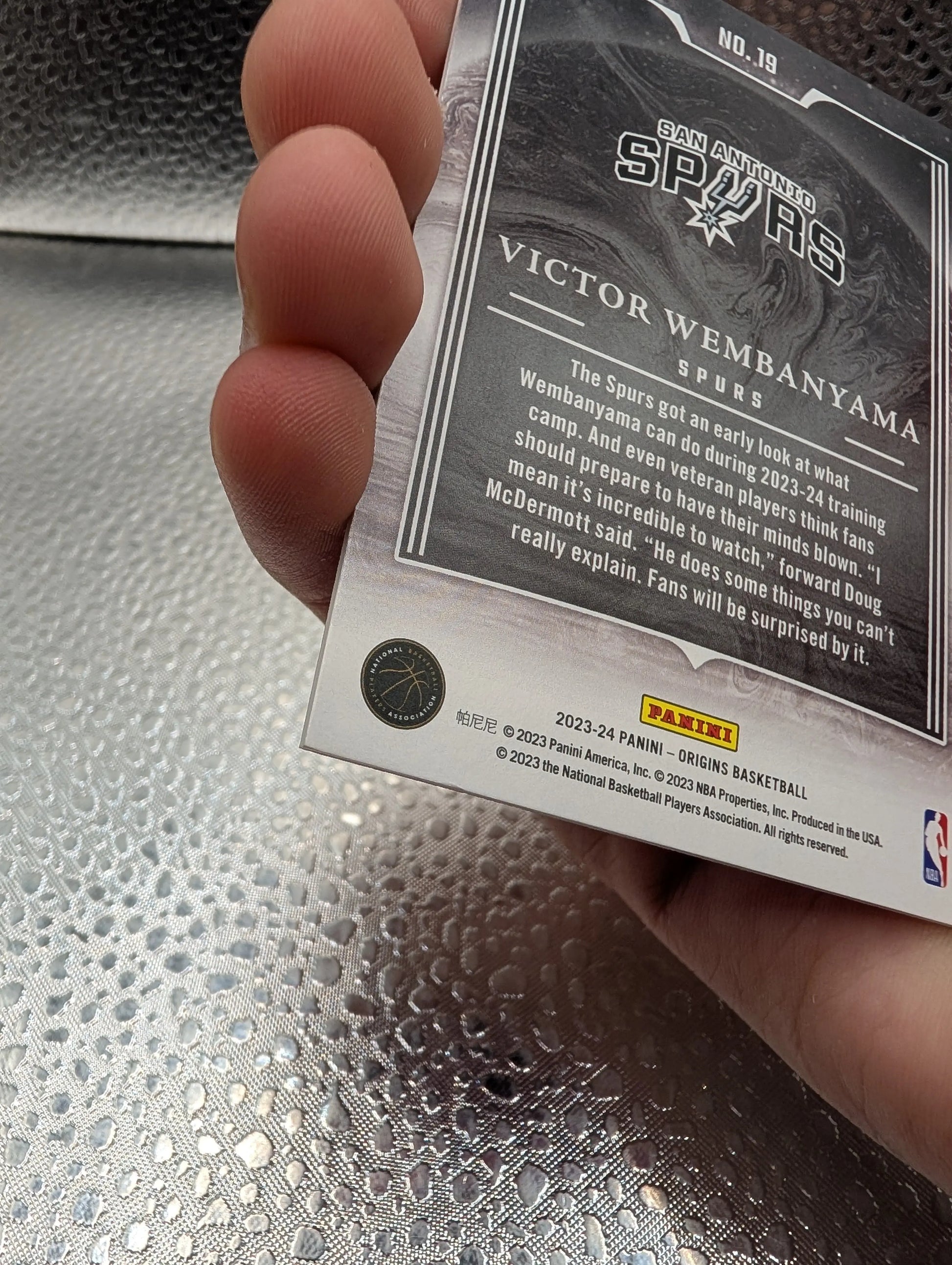 Victor Wembanyama Origins Taking The Leap RC 45/99 Panini FRENLY BRICKS - Open 7 Days