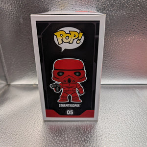 FUNKO Pop Vinyl Stormtrooper Red #05 FRENLY BRICKS - Open 7 Days