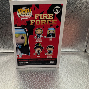 FUNKO Pop Vinyl Iris Fire Force #979 FRENLY BRICKS - Open 7 Days