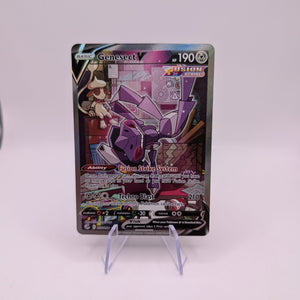 Pokémon Genesect v Fusion Strike Holo Full Art Ultra Rare Card 255/264 TCG FRENLY BRICKS - Open 7 Days