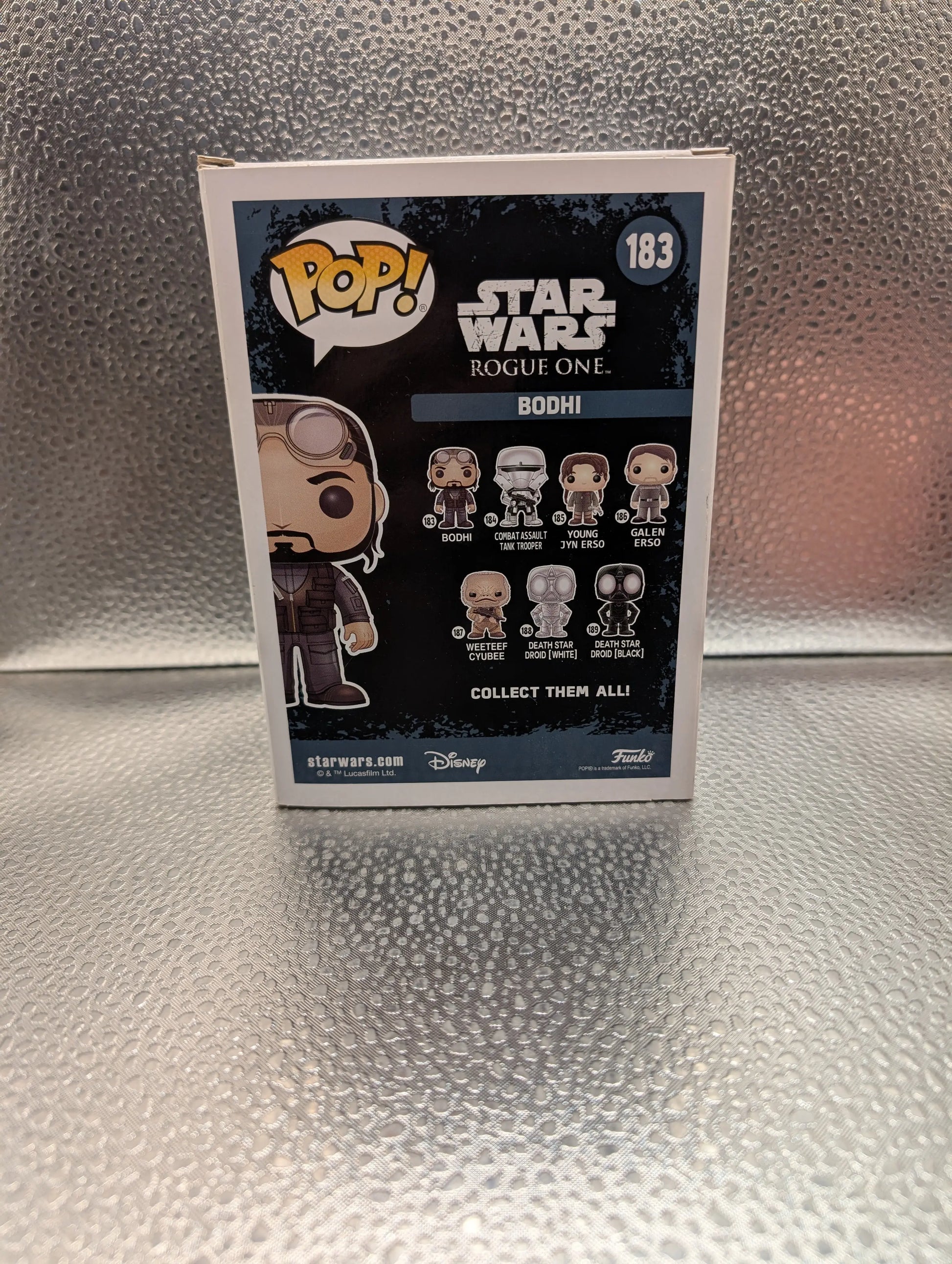 FUNKO Pop Vinyl Bodhi Star Wars #183 FRENLY BRICKS - Open 7 Days