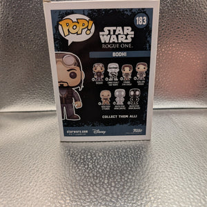 FUNKO Pop Vinyl Bodhi Star Wars #183 FRENLY BRICKS - Open 7 Days