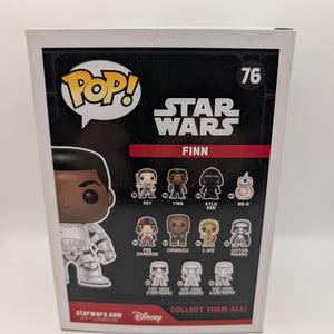 FUNKO POP! STAR WARS - THE FORCE AWAKENS #76 FINN FRENLY BRICKS - Open 7 Days