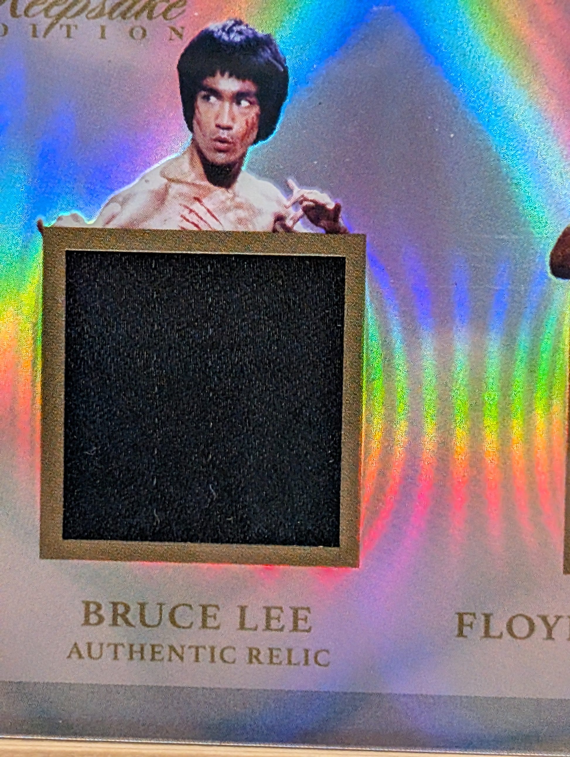 #26 2024 Keepsake Bruce Lee Floyd Mayweather Jr #254 Dual Relic FRENLY BRICKS - Open 7 Days image 9