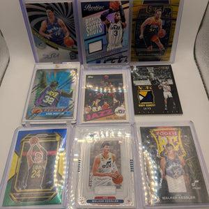 Utah Jazz NBA Basketball Card Lot, Rookies, Patch, Auto, Numbered, Karl Malone FRENLY BRICKS - Open 7 Days