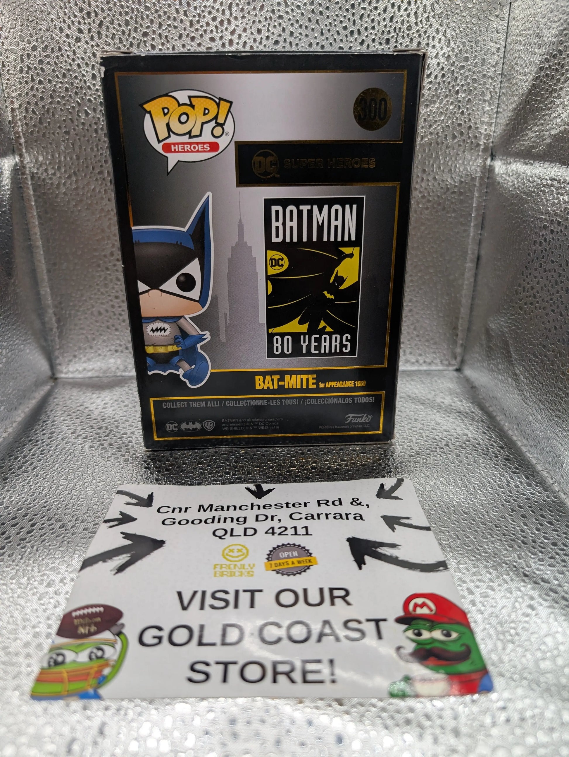 Funko Pop! DC 300 BATMITE 4" Batman 80 Years Vinyl Pop Figure 2019 - Damaged Box FRENLY BRICKS - Open 7 Days