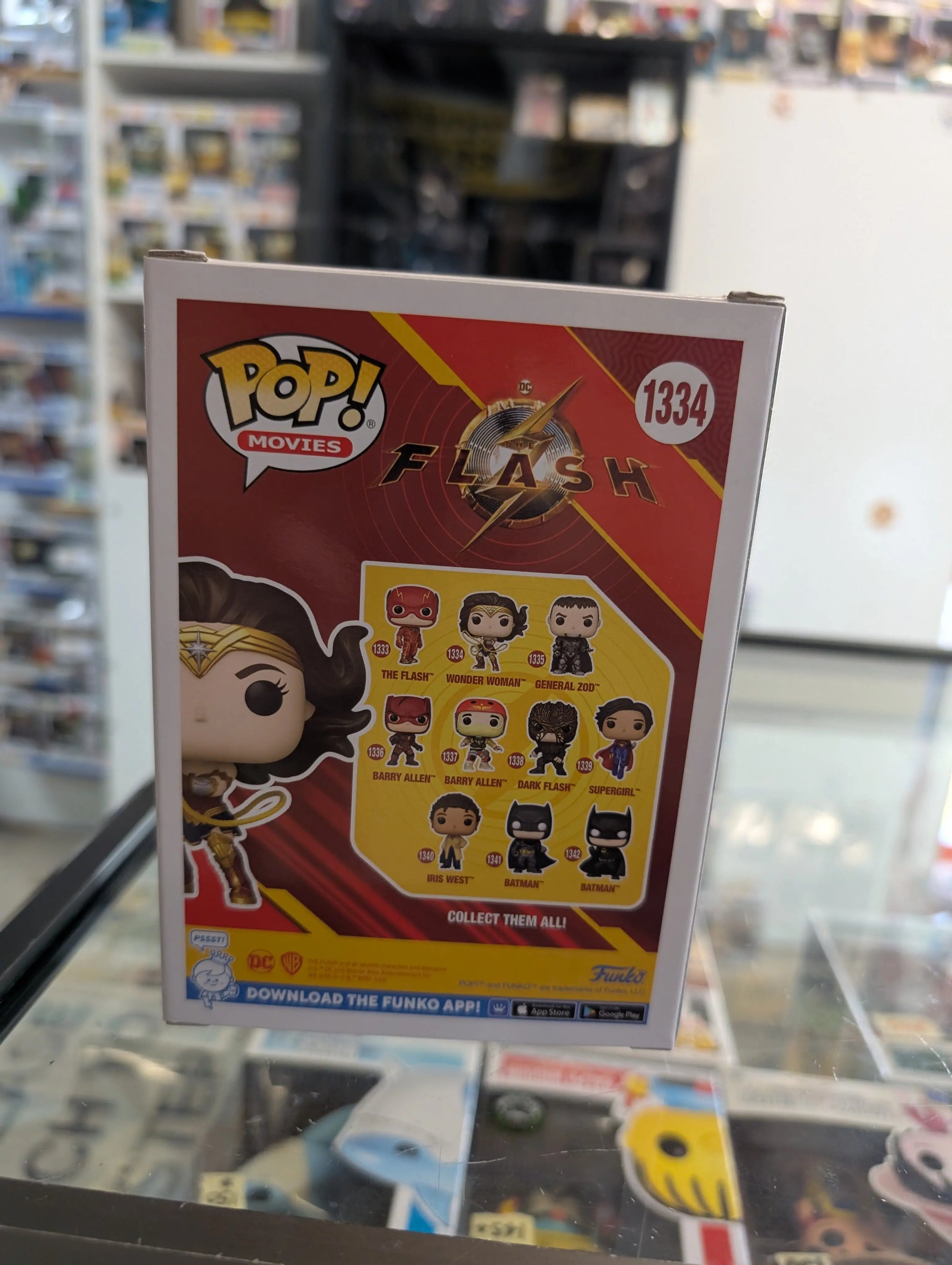 The Flash (2023) Wonder Woman Pop! Vinyl Figure #1334 FRENLY BRICKS - Open 7 Days