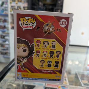 The Flash (2023) Wonder Woman Pop! Vinyl Figure #1334 FRENLY BRICKS - Open 7 Days