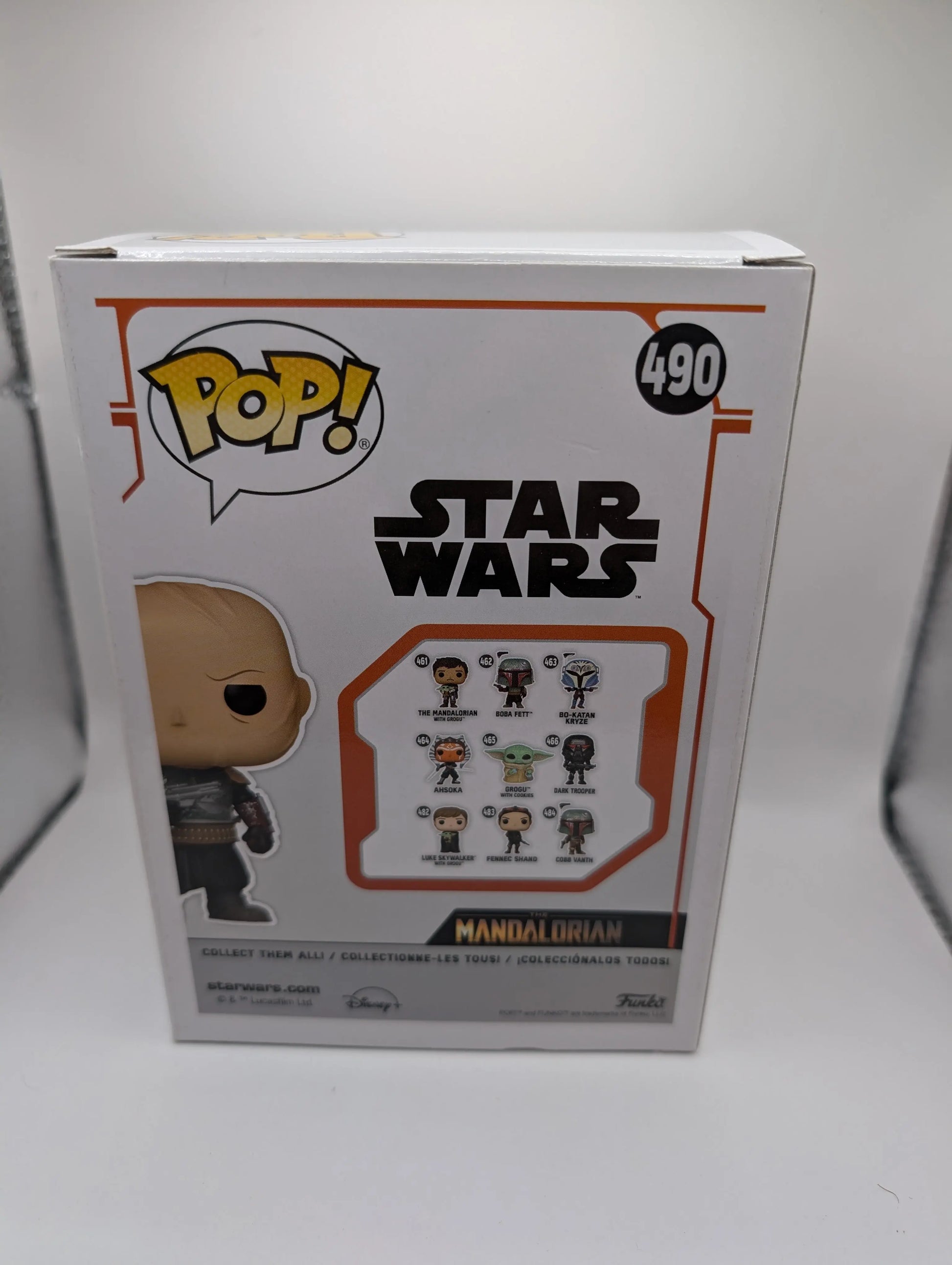 FUNKO POP VINYL STAR WARS THE MANDALORIAN BOBA FETT UNMASKED #490 EXCLUSIVE FRENLY BRICKS - Open 7 Days