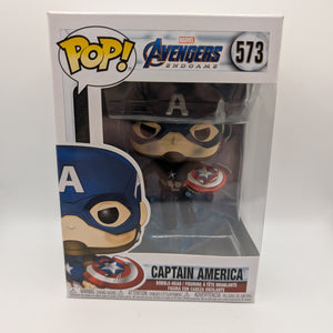 Funko Pop Vinyl - Marvel Avengers: Endgame - Captain America #573 FRENLY BRICKS - Open 7 Days