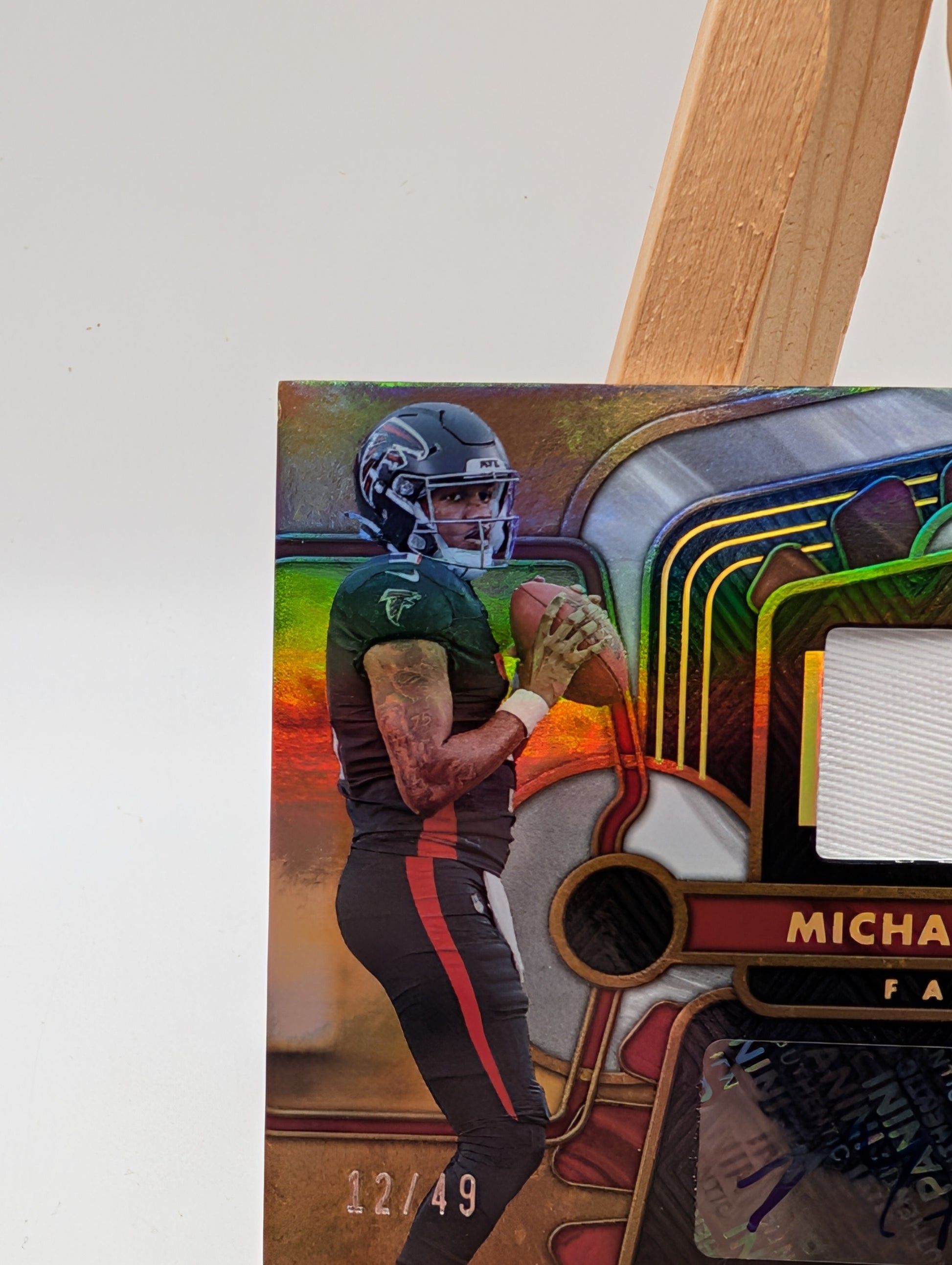 24 Panini Rookie Patch Auto RPA Michael Penix Jr. /49 Panini Gold Standard FRENLY BRICKS - Open 7 Days