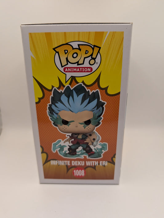 Funko Pop My Hero Academia INFINITE DEKU WITH ERI #1008 Anime Vinyl Figure FRENLY BRICKS - Open 7 Days