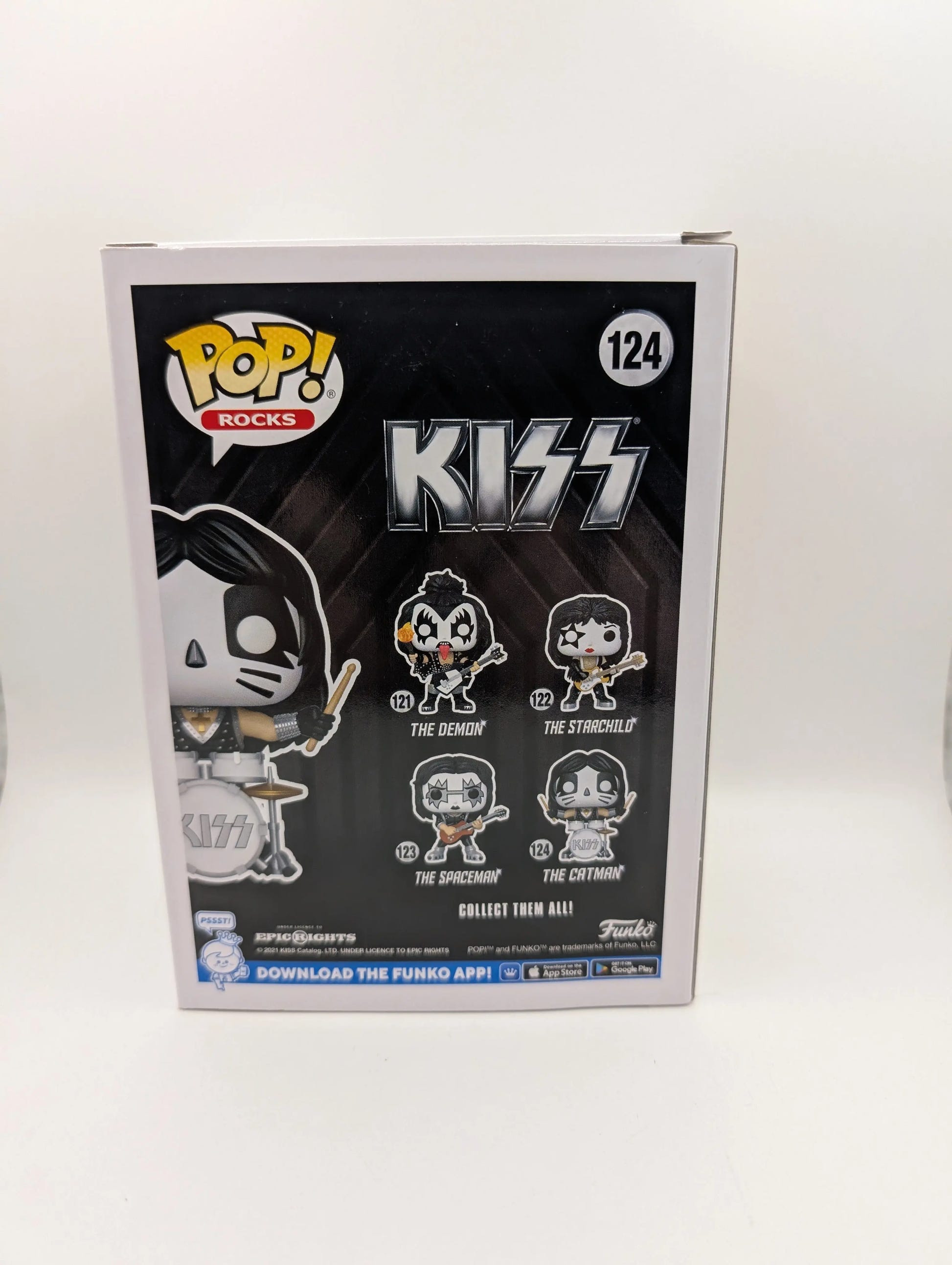 KISS, Funko Pop! #124, The Catman (Glow) | 2019, Vinyl Figure, Music, Drummer FRENLY BRICKS - Open 7 Days image 3
