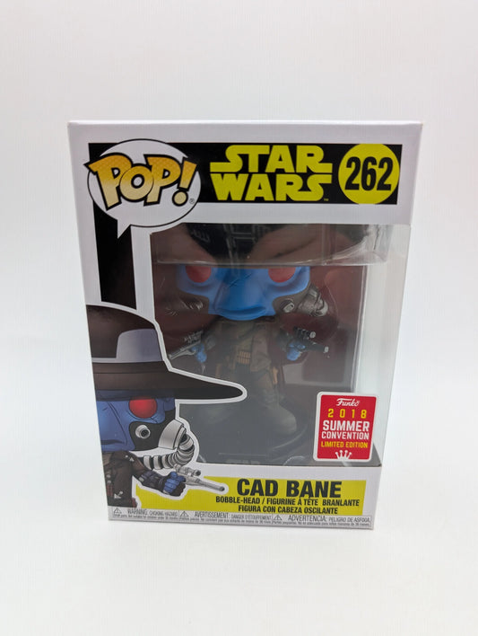 Star Wars Cad Bane Pop! Vinyl Figure #262 Funko 2018 Summer Con LE FRENLY BRICKS - Open 7 Days