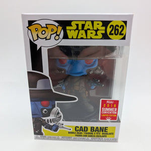 Star Wars Cad Bane Pop! Vinyl Figure #262 Funko 2018 Summer Con LE FRENLY BRICKS - Open 7 Days