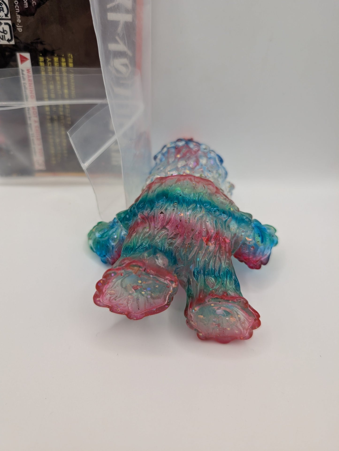Maxtoys Ultraman Series Zazarn Kaiju CLEAR MIX COLOR GID Figure Sofubi H12CM(4.5in) FRENLY BRICKS - Open 7 Days