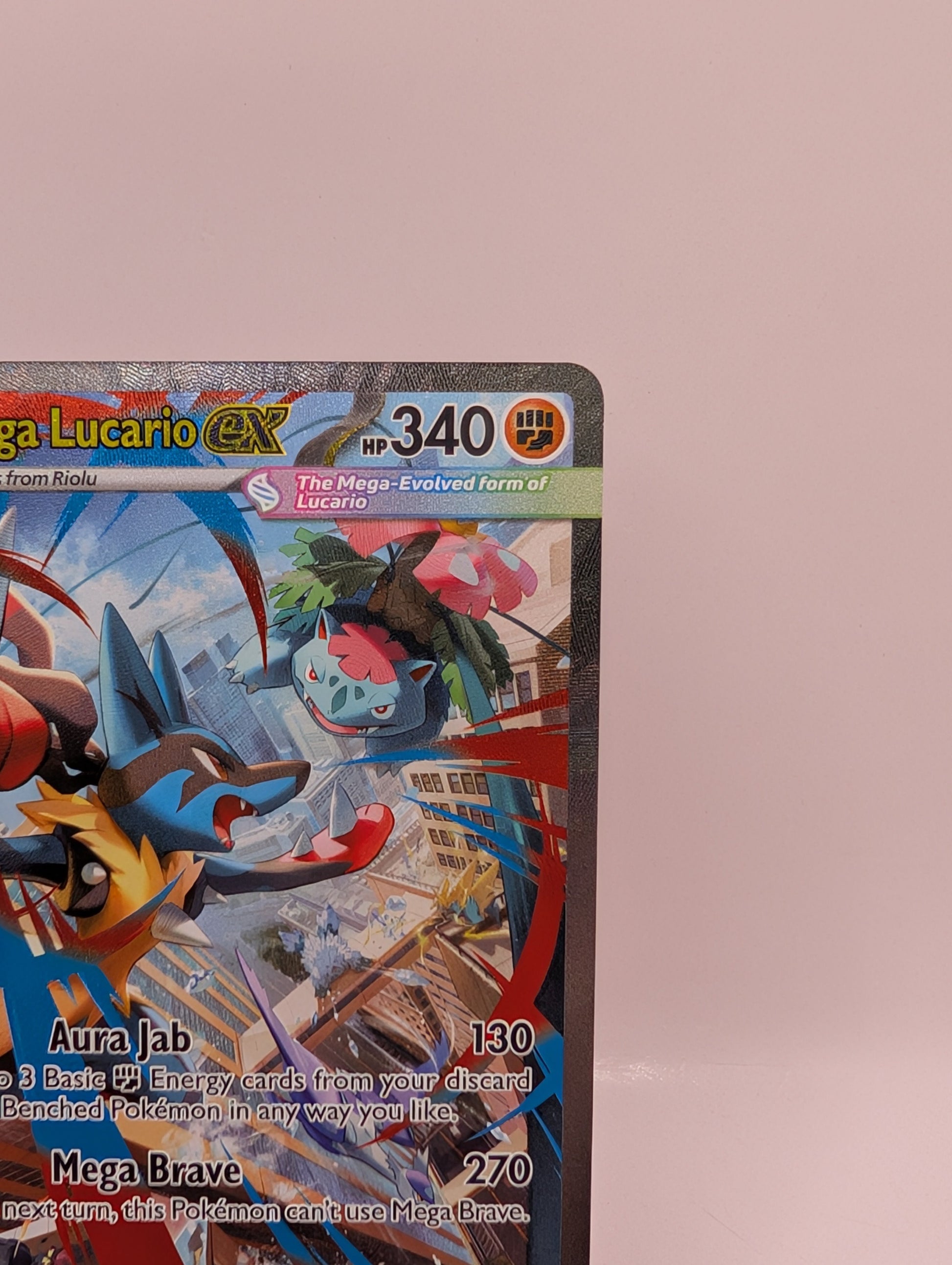 POKEMON MEGA EVOLUTION  MEGA LUCARIO EX 179/132  SPECIAL ILLUSTRATION RARE  SIR FRENLY BRICKS - Open 7 Days