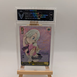 Weiss Schwarz Elizabeth SP Sign Card The Seven Deadly Sins TCG Graded 10 FRENLY BRICKS - Open 7 Days