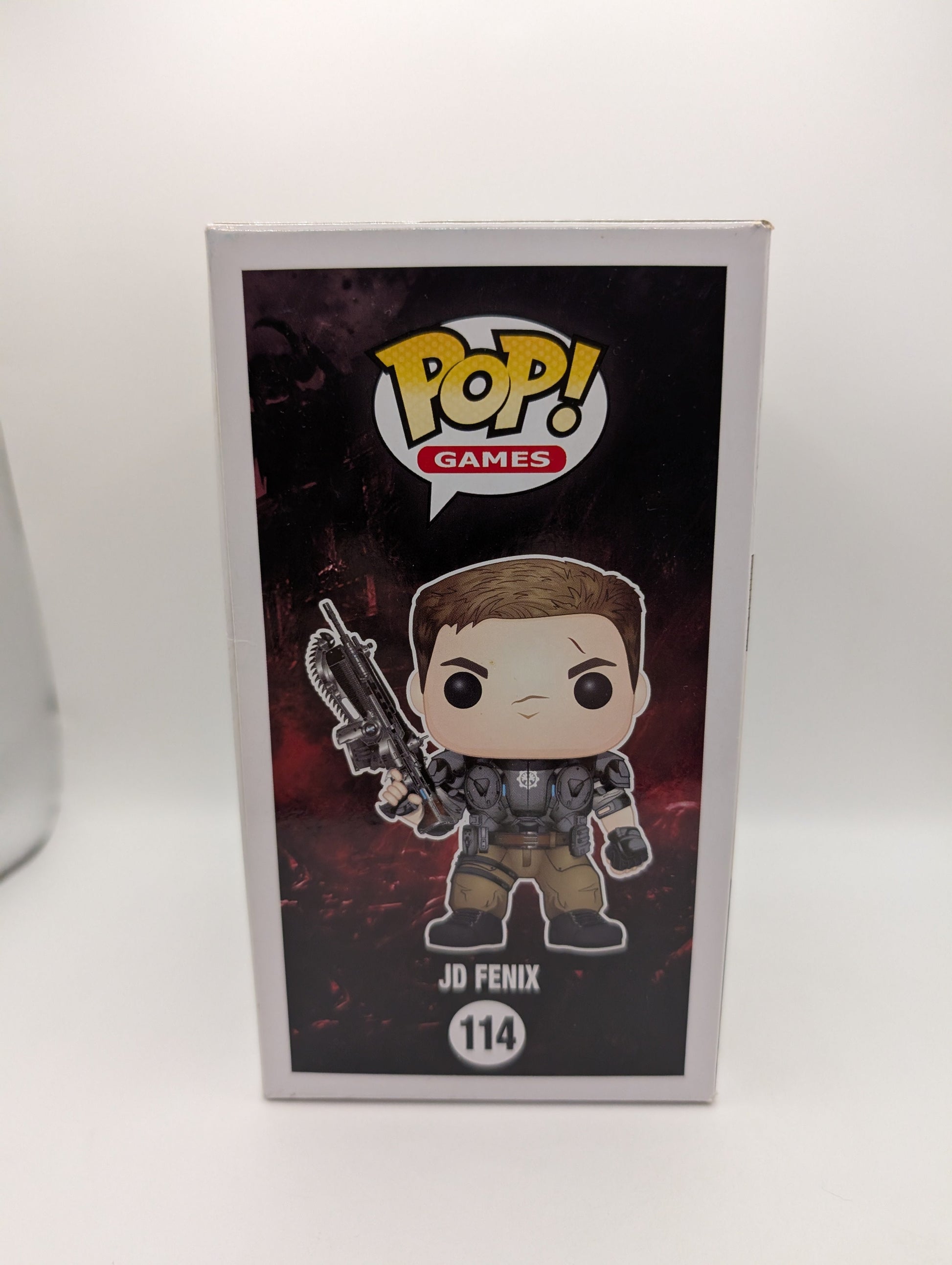 Funko Pop Vinyl! JD Fenix #114 Gears Of War Collectable Figure Vaulted Games FRENLY BRICKS - Open 7 Days