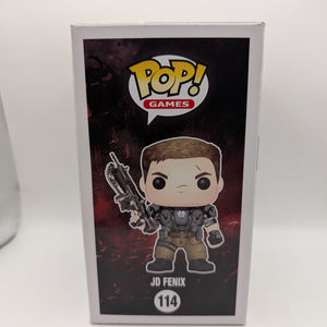 Funko Pop Vinyl! JD Fenix #114 Gears Of War Collectable Figure Vaulted Games FRENLY BRICKS - Open 7 Days