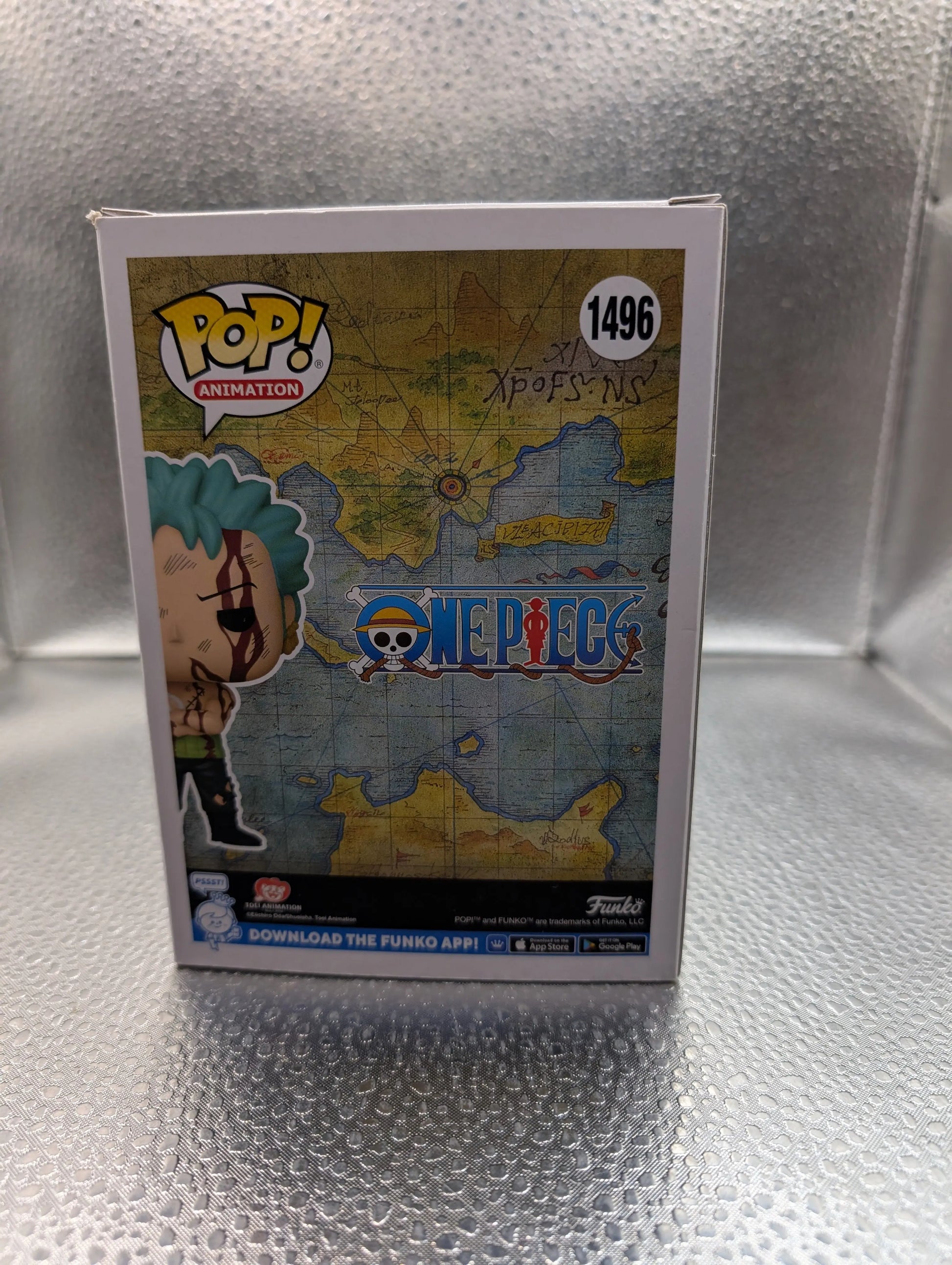 FUNKO Pop Vinyl Roronoa Zoro #1496 FRENLY BRICKS - Open 7 Days