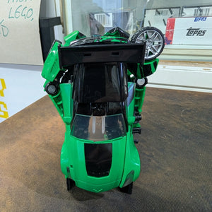 Transformers Age Of Extinction Crosshairs Rare 2014 Green Car Transforming Robot FRENLY BRICKS - Open 7 Days