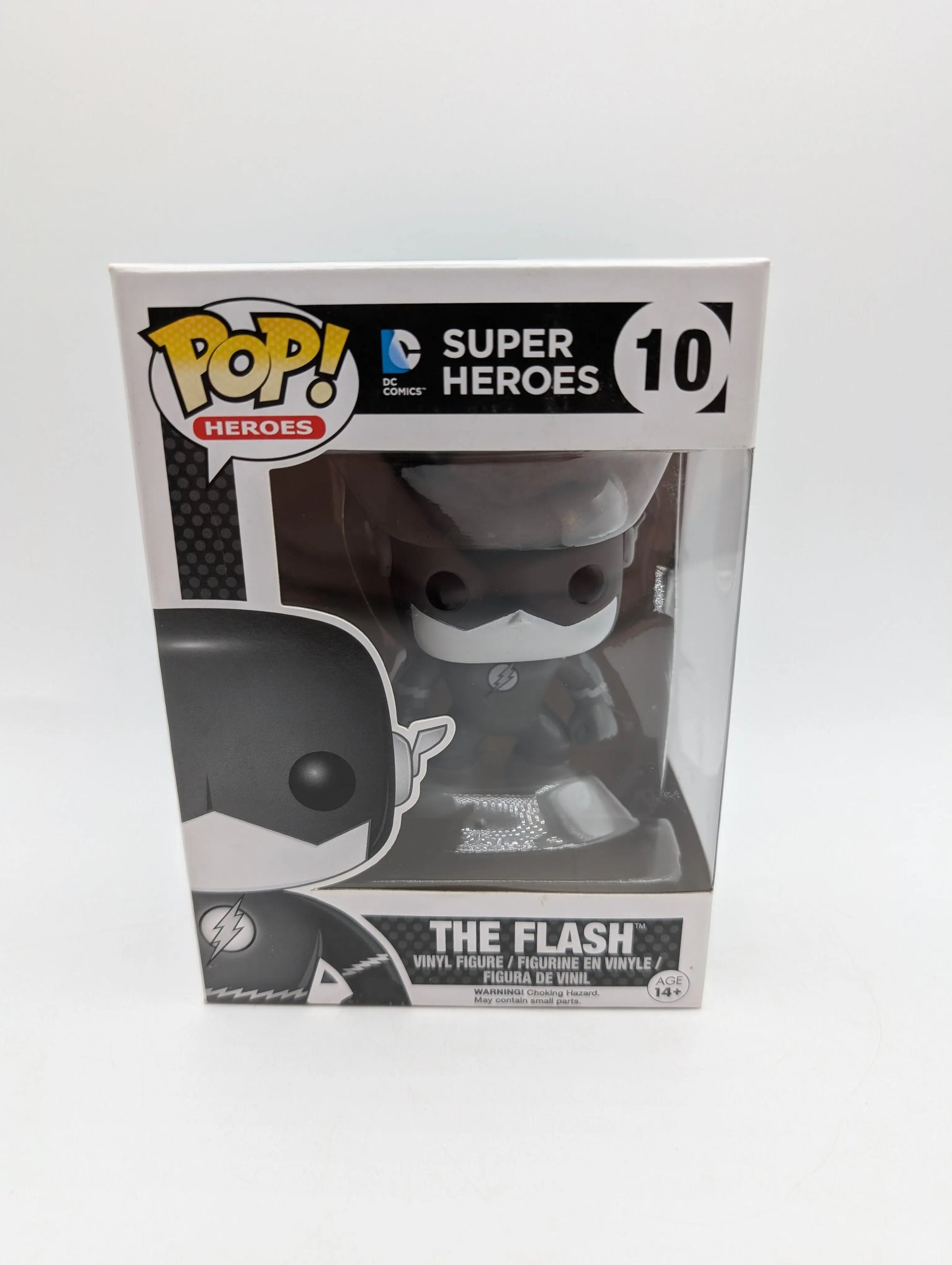 Dc Super Heroes The Flash Black & White Version #10 Funko Pop! FRENLY BRICKS - Open 7 Days