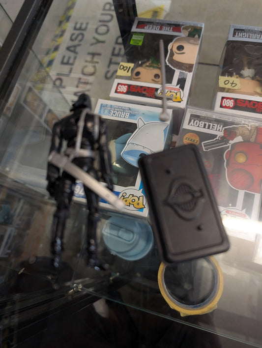 G.I. Joe ARAH Hooded Cobra Commander Black Suit Retro Collection FRENLY BRICKS - Open 7 Days